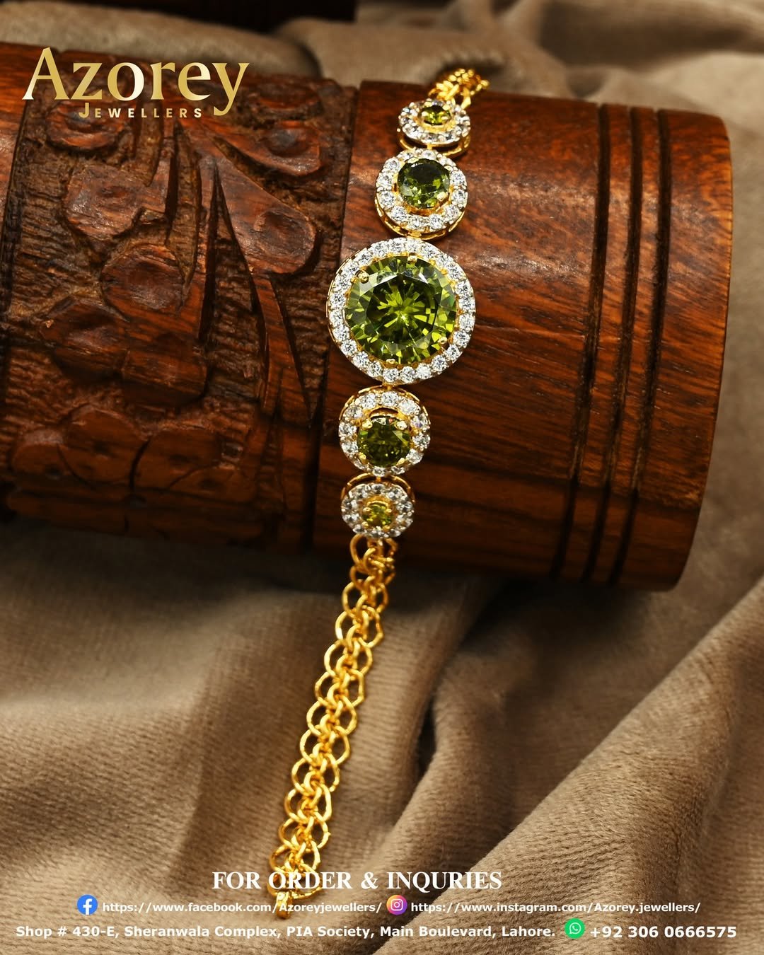 Elegance around your wrist ✨ Discover our gold bracelets – crafted for timeless charm and everyd