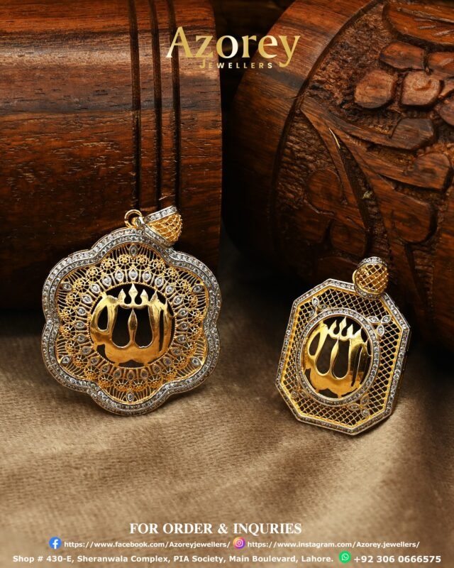 Gold Pendant Design